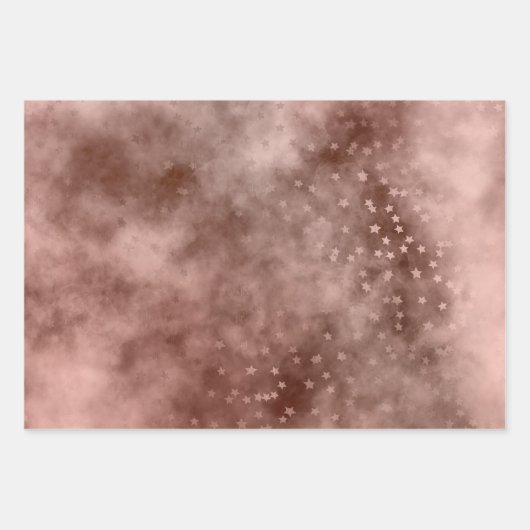 Rose Gold Nightmare Cloud Geschenkpapier Set (Vorderseite)