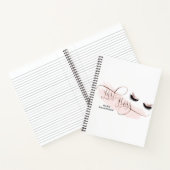 Rose Gold Notizblock (Innenseite)