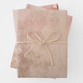 Rose Gold Paint Geschenkpapier Set (Beispiel)