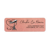 Rose Gold Paris Passport (Vorne)