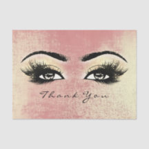 Rose Gold Peach Lashes Dankeschön an die Augen