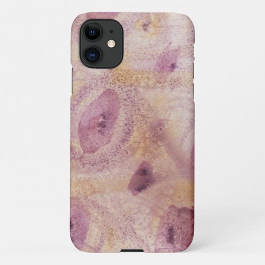 Rose-Gold-Pfau iPhone Hülle (Rückseite)