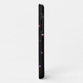 Rose Gold Pferde Stars Monogram Phone Case (Hinten/Links)