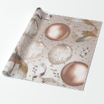 Rose Gold Pink & Glitzer Balloons Sweet 16 Party Geschenkpapier<br><div class="desc">Sonderverpackungspapier</div>