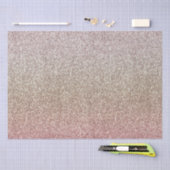 Rose Gold Pink Glitzer Seidenpapier (Handwerk)