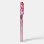 Rose Gold Pink Gold Glitzer Sparkone Case-Mate iPhone Hülle (Rückseite / Rechts)