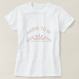 Rose gold pink Madre zum Baby Dusche T-Shirt