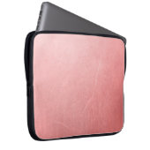 Rose Gold Pink Shine Minimal Chic Glam Laptopschutzhülle (Vorne Rechts)