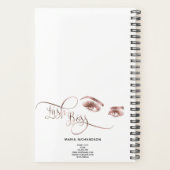 Rose Gold Planer (Rückseite)