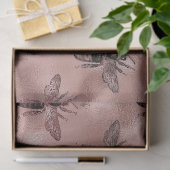 Rose Gold Queen Bee Decoupage Seidenpapier (Geschenk)