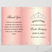 Rose Gold Quinceanera (Vorderseite)