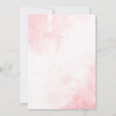 Rose Gold Quinceanera Miss Quince 15 Anos Geburtst Einladung (Rückseite)