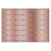 Rose Gold Ribbon Bow Brautparty Schneidebrett (Vorderseite)