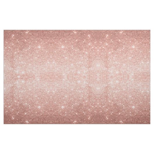 Rose Gold Rosa Glitzer Druckwerk von der Werft Stoff (Fat Quarter (45,7 x 55,9 cm))