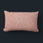 Rose Gold - Rosa Glitzer und Sparkor Lendenkissen<br><div class="desc">Blush Pink - Rose Gold Imitate Glitzer und Sparkle ist das perfekte Girl-Geschenk für ihren Geburtstag oder besondere Anlässe.</div>