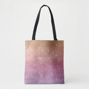 Rose Gold Rosa Lila Sparkasse Tasche
