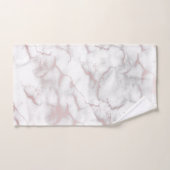 Rose Gold Rosa Marmor Moderne Eleganz Trendy Badhandtuch Set (Handtuch)