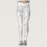 Rose Gold Rosa Marmor Moderne Eleganz Trendy Leggings<br><div class="desc">Leggings</div>