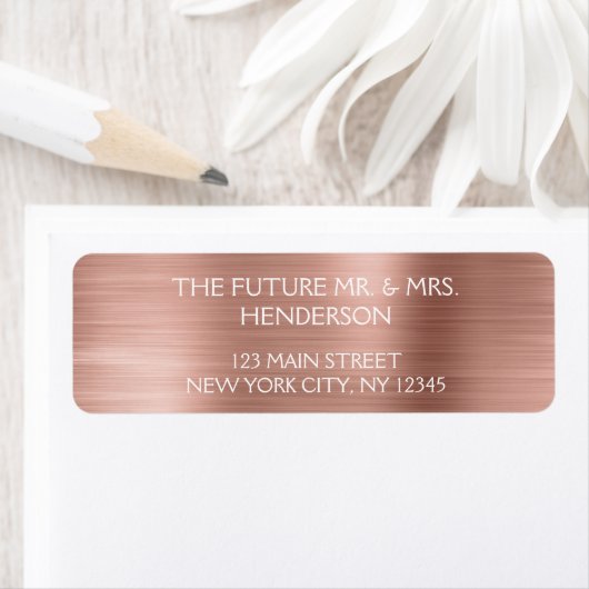 Rose Gold - Rosa Moderne Hochzeit (Insitu)