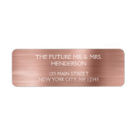 Rose Gold - Rosa Moderne Hochzeit