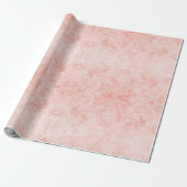 Rose Gold Rosa Quarz Sparkle Marmor Schimmern Geschenkpapier (Ungerollt)