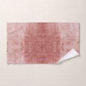 Rose Gold Rosa Samt Badetücher oder Veloursflan Badhandtuch Set (Handtuch)