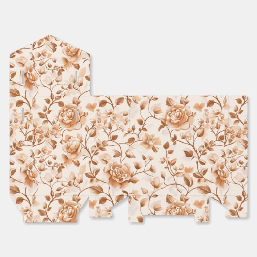 Rose Gold Rose Geschenkschachtel (Ungefaltet)