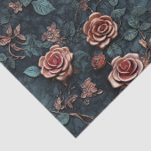 Rose Gold Rose Seidenpapier (Detail)