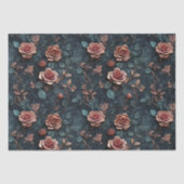 Rose Gold Rose Seidenpapier (Vorderseite)