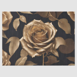 Rose Gold Rose Seidenpapier