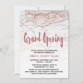 Rose Gold Salon Grand Opening Einladung (Vorderseite)