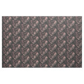 Rose Gold Salon Hörlokomotiv Hair Stylist Stoff (Fat Quarter (45,7 x 55,9 cm))