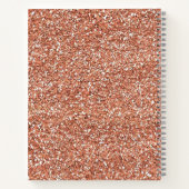 Rose Gold Satin Bow - Planer Notizblock (Rückseite)