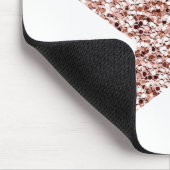 Rose Gold Sequin Twinkle Clipart Shinting Star Cli Mousepad (Ecke)