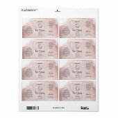 Rose Gold Serum Label (Vorne)