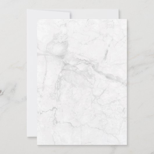 Rose Gold Simple Geometric Brautparty Einladung (Rückseite)