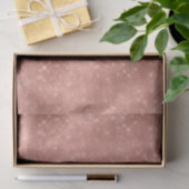 Rose Gold Sparkle Glitz Seidenpapier (Geschenk)