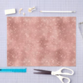 Rose Gold Sparkle Glitz Seidenpapier (Handwerk)
