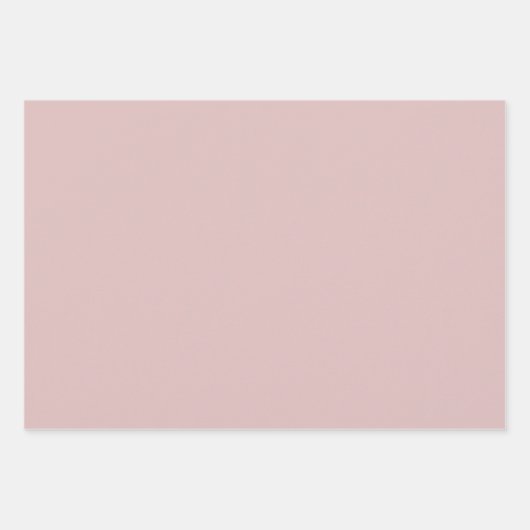 Rose Gold Sparkle Imitats Glitzer Geschenkpapier Set (Vorderseite 2)