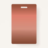 Rose Gold Sparkle-Tropfen 16 . Geburtstag VIP Ausweis (Rückseite)