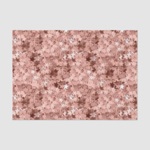 Rose Gold Star Confetti Metallic Look Seidenpapier
