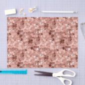 Rose Gold Star Confetti Metallic Look Seidenpapier (Handwerk)