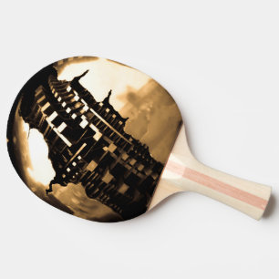 Rose Gold Steampunk Tischtennis Schläger