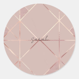 Rose Gold Sticker
