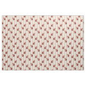 Rose Gold Streifen Chic Rose Blumenhandtücher Stoff (Yard (91,4 cm))
