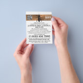 Rose Gold Streifen - Schwarze Schabe - Schädlinge Flyer (Gruppe)