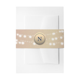 Rose Gold String Lights Belly Band