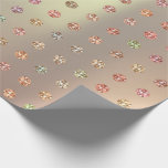 Rose Gold Swarovski Kristalle Minze Kupfer rosa Geschenkpapier<br><div class="desc">Minimalismus und Elegance Glam und Chic Delicate Wrapping Paper FlorenceK Design</div>