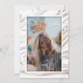 Rose Gold Sweet 16 Geburtstag Einladung (Rückseite)