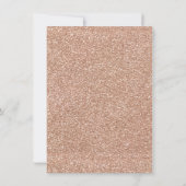 Rose Gold Taco'bout Liebe Paare Dusche Einladung (Rückseite)